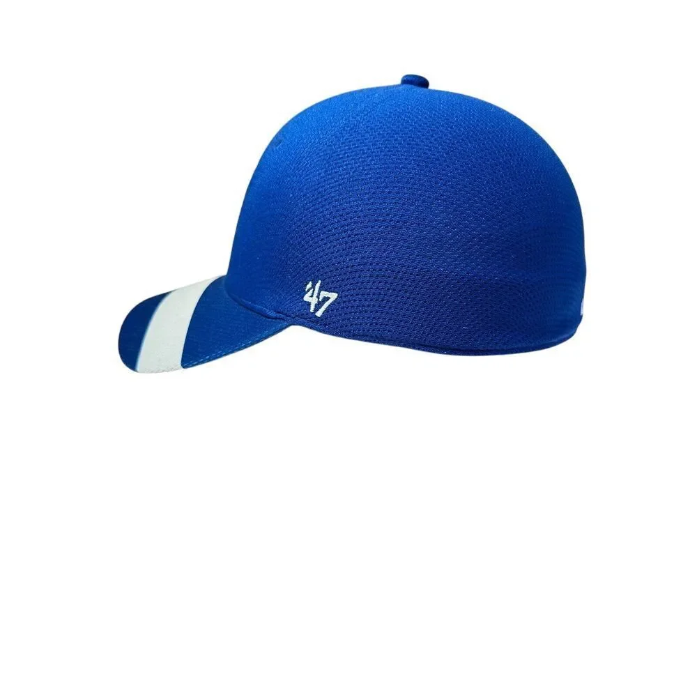 Tampa Bay Lightning NHL '47 Hat Cap‎ Adult Stretch Fit One Size Blue White